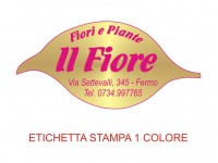 Etichette adesive per fioristi, fiorai e vivaisti  (mm 57x27)  (cod.90G)